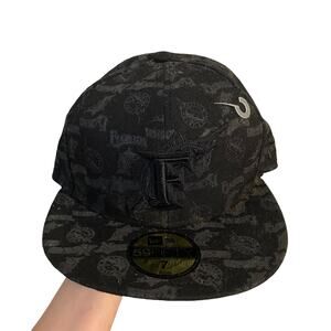 Florida marlins fitted hat size 7